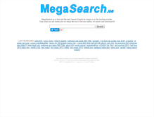 Tablet Screenshot of megasearch.us